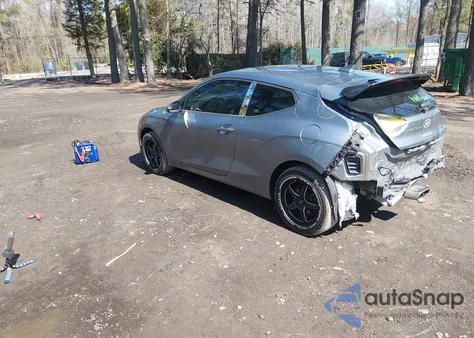 2019 Hyundai Veloster 2.0 z USA, uszkodzony, nr VIN KMHTG6AF2KU011202
